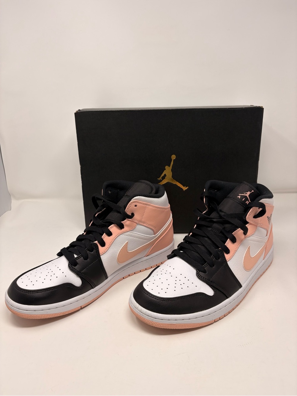 Nike Air Jordan 1 Mid Crimson Tint Arctic Orange Men’s Size 10 w/ Box